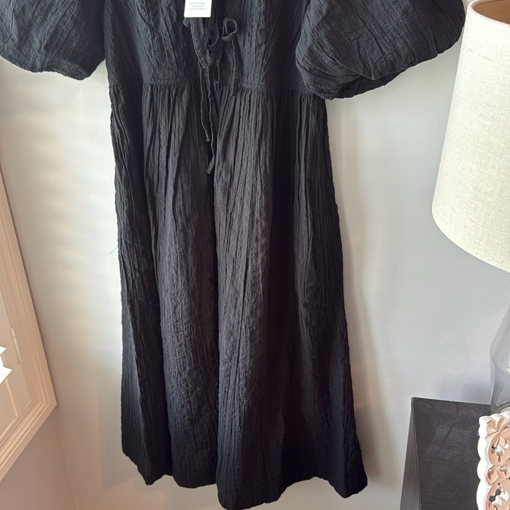 Marks & Spencer Black Midi Dress - Picture 8 of 16